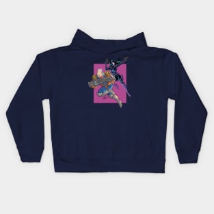 Classic Cable and Domino Kids Hoodie
